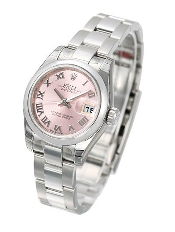 劳力士179160粉红色盘 劳力士日志型系列手表