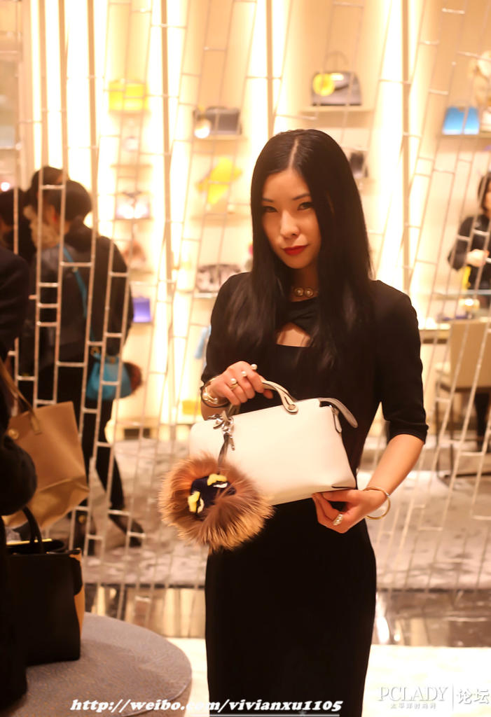 【vivianxu1105】fendi全新概念精品店圣诞party night!