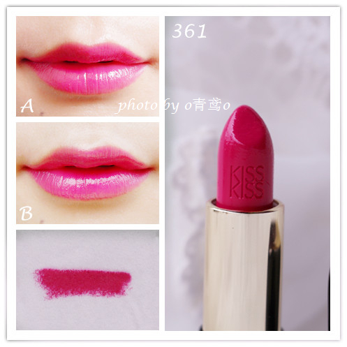 【青鸢】试色狂魔,香唇上的法式诱惑の全宇宙最全娇兰kiss kiss亲亲